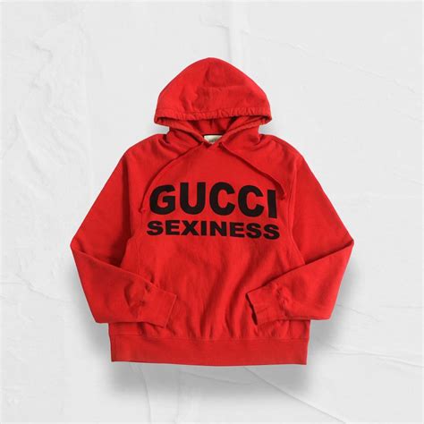 gucci pullover grün|gucci sexiness hoodie.